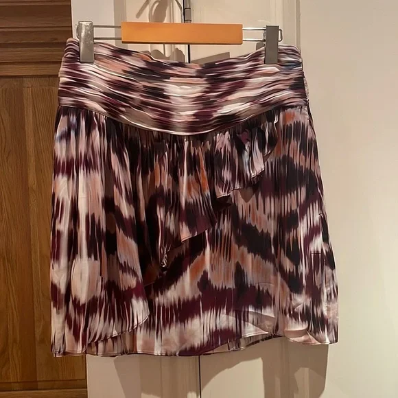 Reiss Multicolor Patterned Skirt - Picture 1 of 11